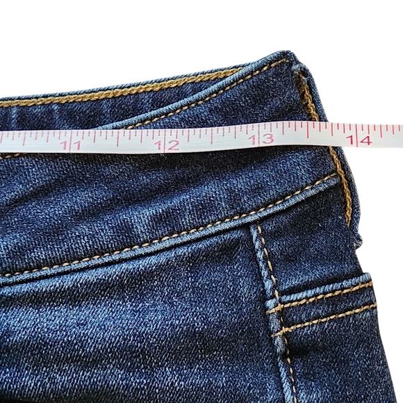 American Eagle Outfitters jeans 360 Super Stretch dark wash size 4 short - Picture 6 of 7